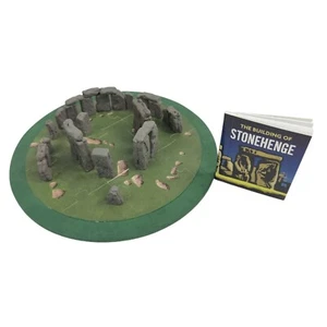 The building of Stonehenge Mini Book and Building by Morgan Beard  (USED) - Picture 1 of 6