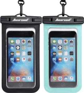 Nuova custodia telefono impermeabile confezione da 2 per iPhone 14 13 12 11 pro max 8,3" borsa asciutta - Foto 1 di 5