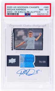 2020 Upper Deck Goodwin Champions Megan Rapinoe /99 PSA 8 - Picture 1 of 2