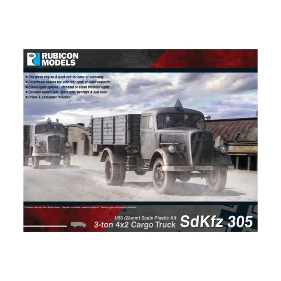 Rubicon Models WWII Axis Mini 28mm SdKfz 305 VG+/NM - Image 1 of 1