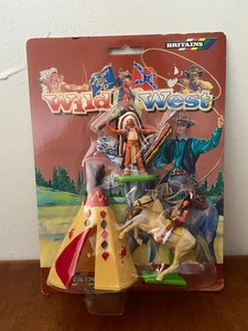 Tipi indio de caballo montado Wild West #7420 de colección BRITAINS Ltd. jefe indio - Imagen 1 de 4