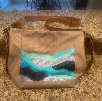 Bolso Convertible Hobo de Cuero Áspero y Caída Bandolera Mochila Cartera Foto 1 de 4