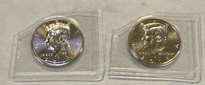 2011 P&D BU Kennedy half dollars from uncirculated MINT SET exact coins shown #3 - Picture 1 of 2