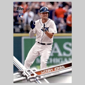 JaCoby Jones Rookie #139 2017 Topps Detroit Tigers Baseball Card MLB NM - Picture 1 of 3