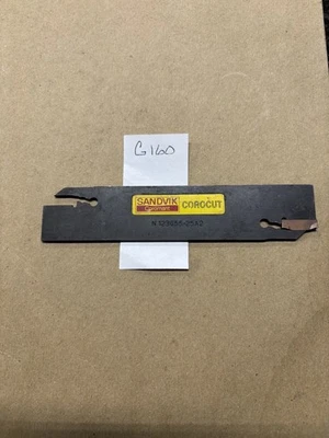 1 USED SANDVIK N123G55-25A2 PARTING BLADE. COROCUT. 5680 058-01. SWEDEN (G160) - Image 1 of 4