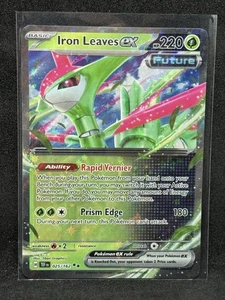 SV05: Temporal Forces #025/162 Iron Leaves ex Near Mint or Better - Picture 1 of 2