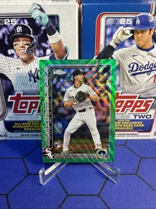 2025 Topps Chrome Drew Thorpe Rookie True Green Wave Refractor # /99 - Picture 1 of 2