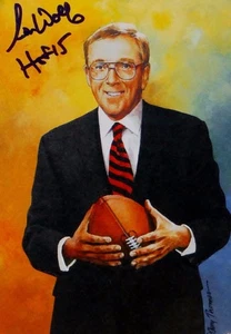 Ron Wolf HOF Signed Green Bay Packers Goal Line Art Card-JSA Auth - Picture 1 of 10