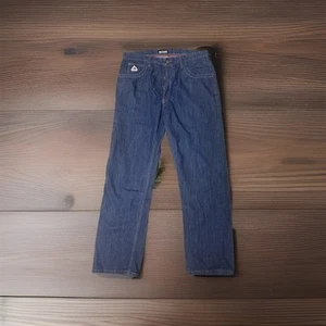 Bulwark Jeans Men 36x32 Blue Flame Resistant Workwear Straight Leg Denim Heavy - Picture 1 of 15