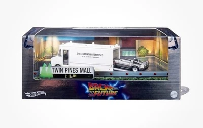 SDCC 2025 Mattel Exclusive Hot Wheels Back to the Future 40th Anniversary Set - Image 1 of 2