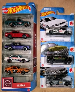 Hot Wheels Lotto Nissan - Foto 1 di 3