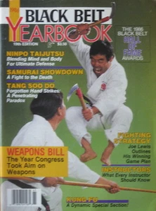 1986 BLACK BELT YEARBOOK WILLIAM CHUENG  RICHARD KIM KARATE KUNG FU MARTIAL ARTS - Imagen 1 de 1