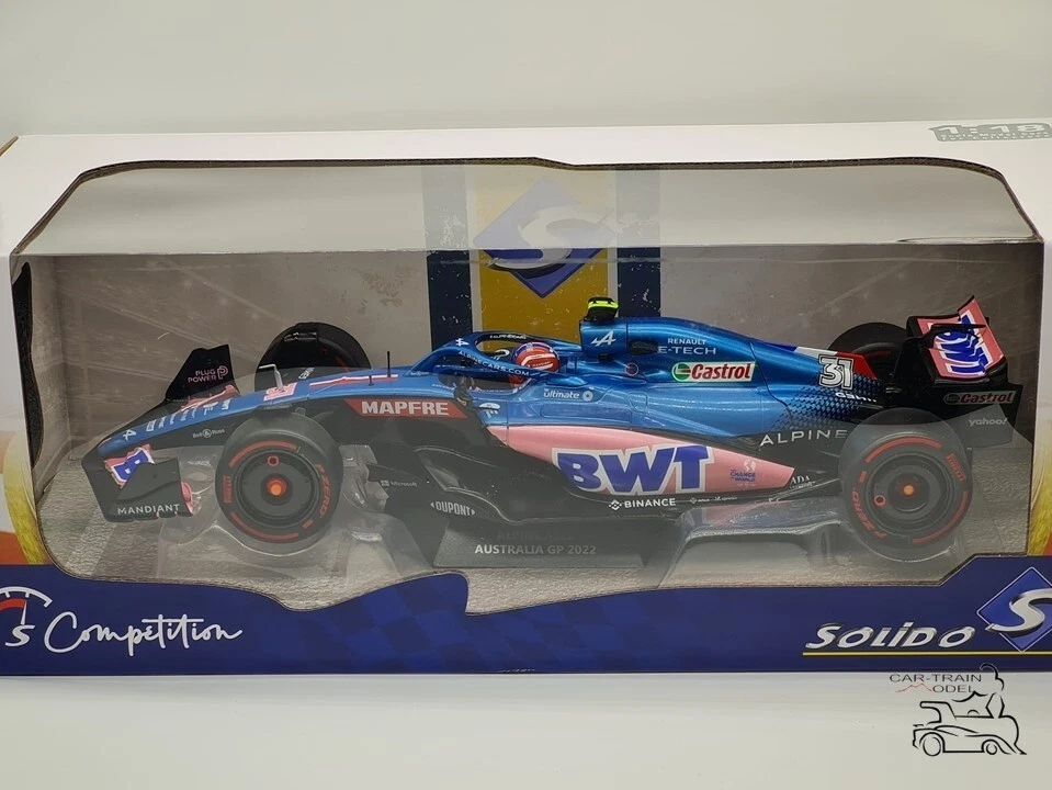 Alpine A522 Australia GP 2022 - OCON - SOLIDO 1:18 - Immagine 1 di 1