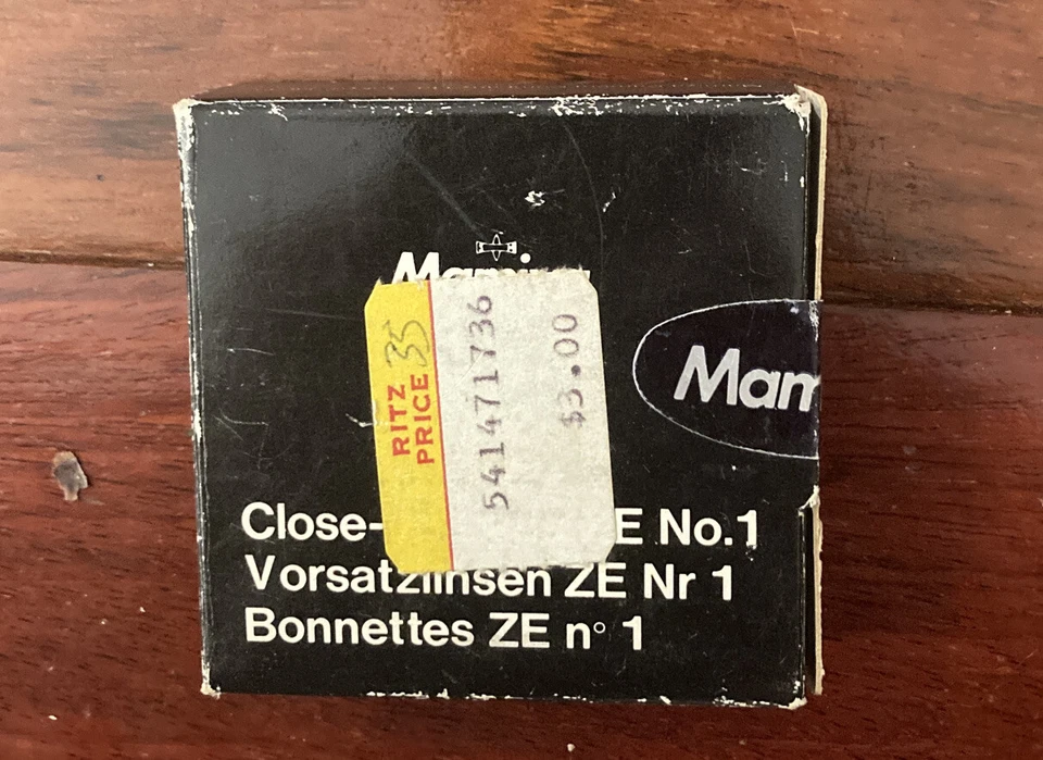 maniya close up lens 1 new in box Sealed - Image 1 of 4