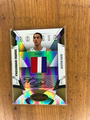 2009/10 CERTIFIED AUSTIN DAYE CERTIFIED GOLD AUTOGRAPH 3-COLOR PATCH ROOKIE /25 - Image 1 of 2