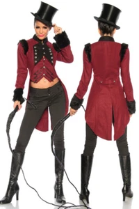 Dompteurfrack mit Stehkragen Steampunk Mantel Karneval / Fasching - Picture 1 of 5