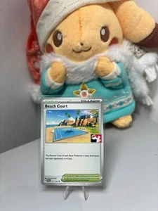 Beach Court - 167/198 Prize Pack 4 League Promo - NM/M - Pokemon PLAY STAMPED - Picture 1 of 1