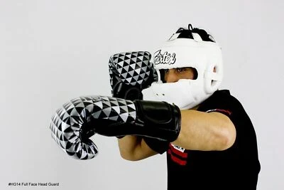 Protector de cabeza genuino Fairtex nuevo protección facial completa mejor protección HG14 Foto 1 de 4