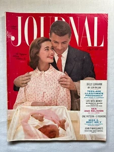 Vintage Ladies Home Journal August 1958 Oversized Magazine - Picture 1 of 2