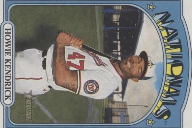 2021 Topps Heritage - Howie Kendrick #379