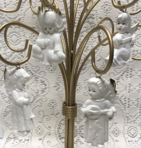 Vintage Goebel Weihnachtsengel Weihnachtsschmuck MJ Hummel ~4er Set Germany 1992 - Bild 1 von 9