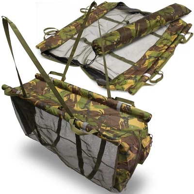 NGT XPR Floating Weigh Sling Carp Fishing Retainer System With Case DPM Camo - Image 1 of 4