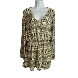 Honey Bella Medium Black/Cream Romper Short Lined - Picture 1 of 9
