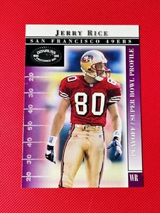 NFL 2000 Jerry Rice Donruss Preferred QBC #81 San Francisco 49ers Super Bowl HOF - Bild 1 von 2