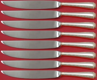 Fairfax by Durgin-Gorham Sterling Silver Steak Knife Set 8pc Not Serrated Custom - Image 1 of 3