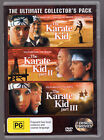 Karate Kid 1 + Karate Kid 2 + Karate Kid 3 (2 Dvd Set) Reg.4 Pal- Cobra Kai