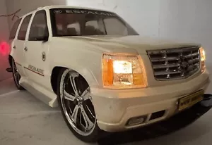 Camión de radiocontrol Cadillac Escalade 2004 brillante escala 1/6 probado funciona nuevo escala 1/6 - Imagen 1 de 24