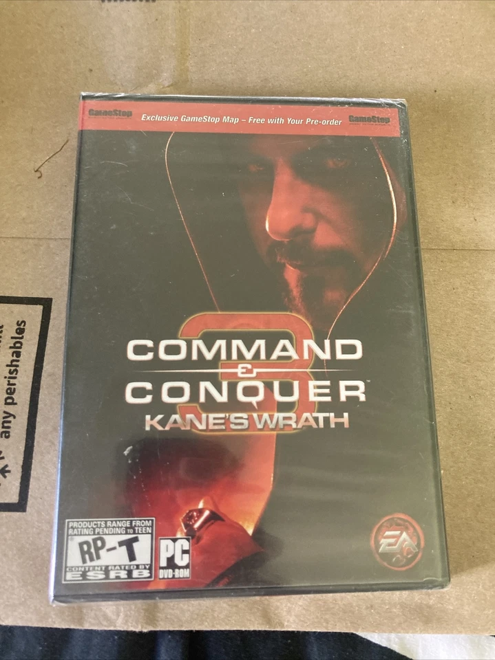 Command & Conquer 3: Kane's Wrath PC PRE-ORDER Pre-sell Bonus Gamestop Disc NEW - Image 1 of 2