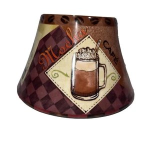 Yankee Candle Jar Topper Tono Grande Café Latte Mocha Espresso Cappuccino - Imagen 1 de 7