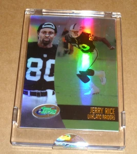 2002 Etopps Internet Exclusive Card Jerry Rice Oakland Raiders - Picture 1 of 2