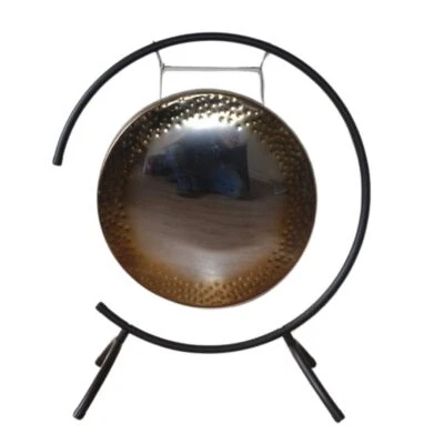 SOUNDVIBES 24" Mirror Gong (60cm) hand crafted with stand, bag and mallet. Chau variation