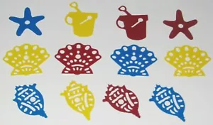 Stampaggio primario SEASHELL ACCENTI METALLO spiaggia vacanze scrapbooking card - Foto 1 di 1