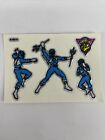 Rare Vintage 1994 Saban Power Rangers Vending Machine Prism Stickers Blue Billy