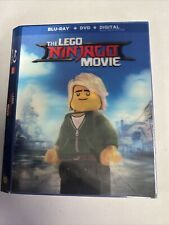 The Lego Ninjago Movie Blu-Ray no DVD  with Target Lenticular Slipcover