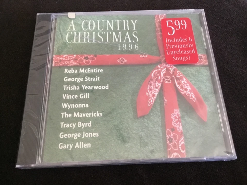 a Country Christmas 1996 Various Artists CD 1996 MCA Records 3c