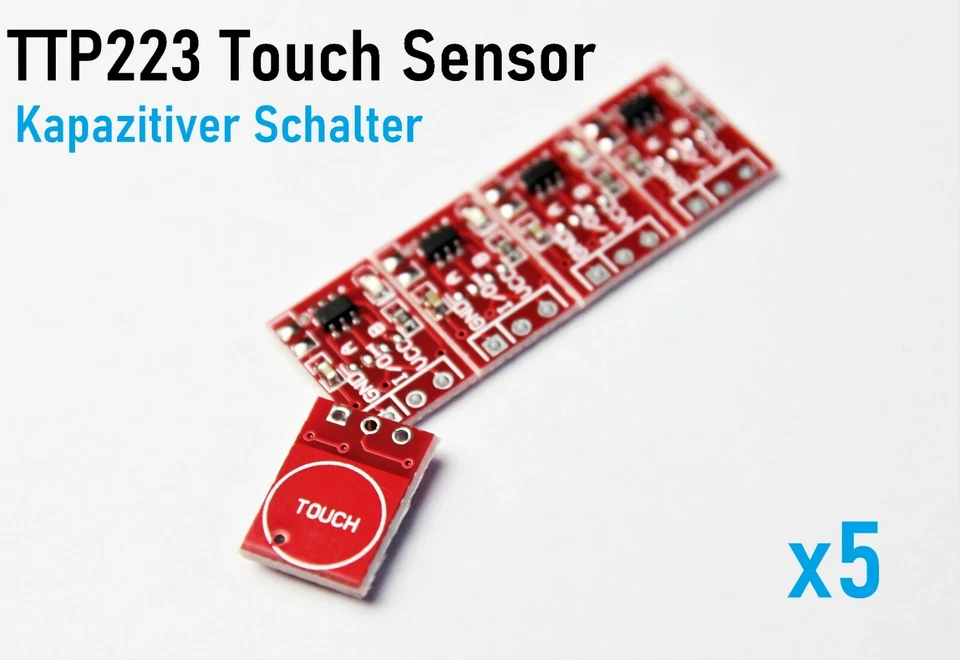 SATOR_STORY TTP223 Kapazitiver Touch Sensor Capacitive Schalter Arduino Raspberry