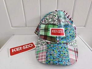 Kenzo Paris Designer Cap Cotton Silk Adjustable Size Brand New w Tags RRP £150 - Picture 1 of 11