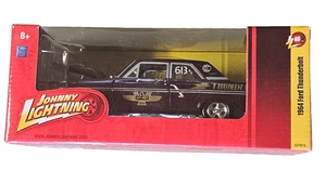 Johnny Lightning Muscle Car 1964 Maroon Ford Thunderbolt Diecast Car 1:24 - Picture 1 of 2