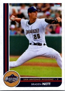 Braden Nett 2025 San Antonio Missions #19 San Antonio Missions - Picture 1 of 2