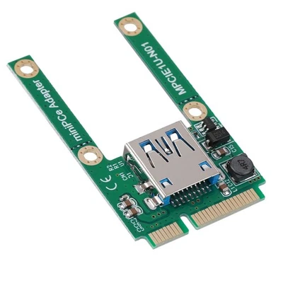 MSATA To USB Conversion Card Mini PCI-E Expansion Converter Adapter USB2.0 MP PS - Image 1 of 4