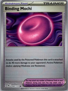 Pokemon TCG 095/131 Binding Mochi (Poke Ball Pattern) Prismatic Evolutions - Picture 1 of 2
