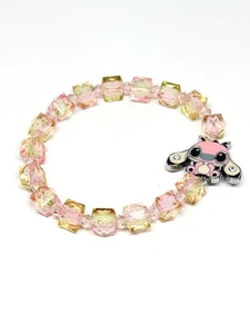 Angel Beaded Stretch Charm Bracelet - Picture 1 of 1