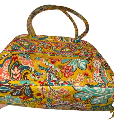 Vintage Vera Bradley Abbey Provincial Organizer Tote Bag - Image 1 of 4