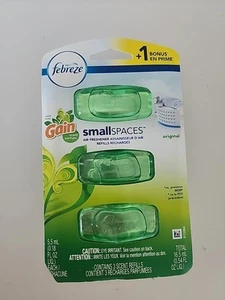 Febreze Small Spaces Air Freshener Refills Gain Pack of 3 Discontinued NEW - Picture 1 of 3