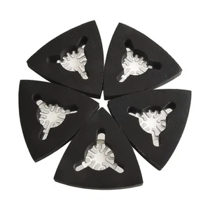 5*-Triangular Sanding Pads For Oscillating Multi Tool Hook+Loop Sanding Discs AU - Picture 1 of 16