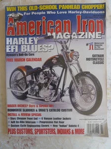 AMERICAN IRON Magazine March 2004 - Picture 1 of 3